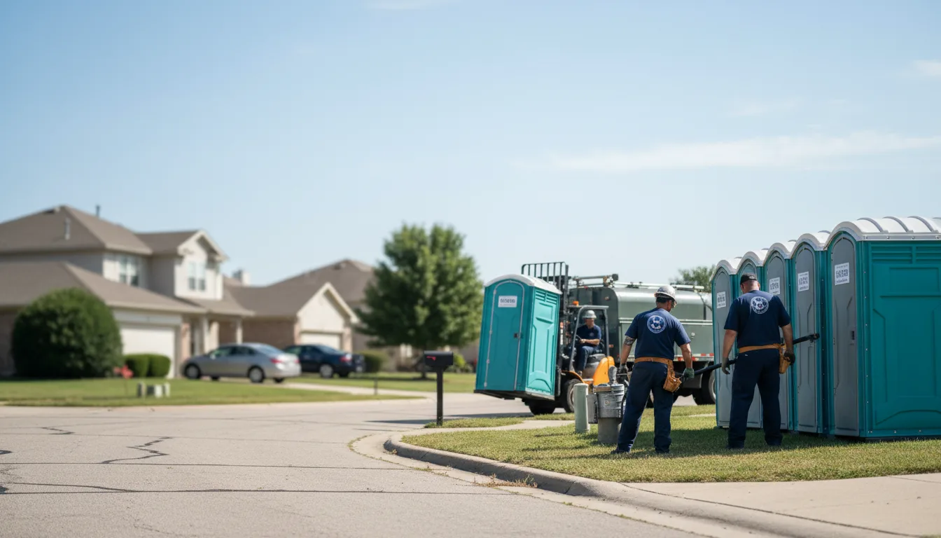 Porta Potty Rental in Opdyke, IL near me